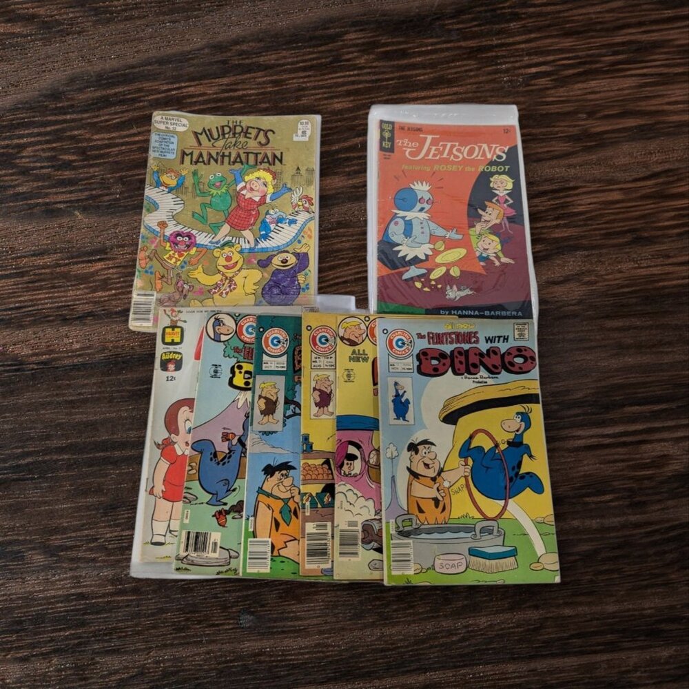 Vintage Comic Book Collection – The Jetsons, The Muppets, Little Audrey & More